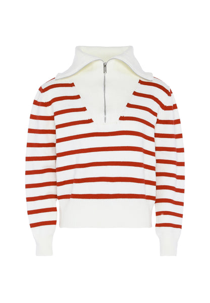 Pullover mit Streifen