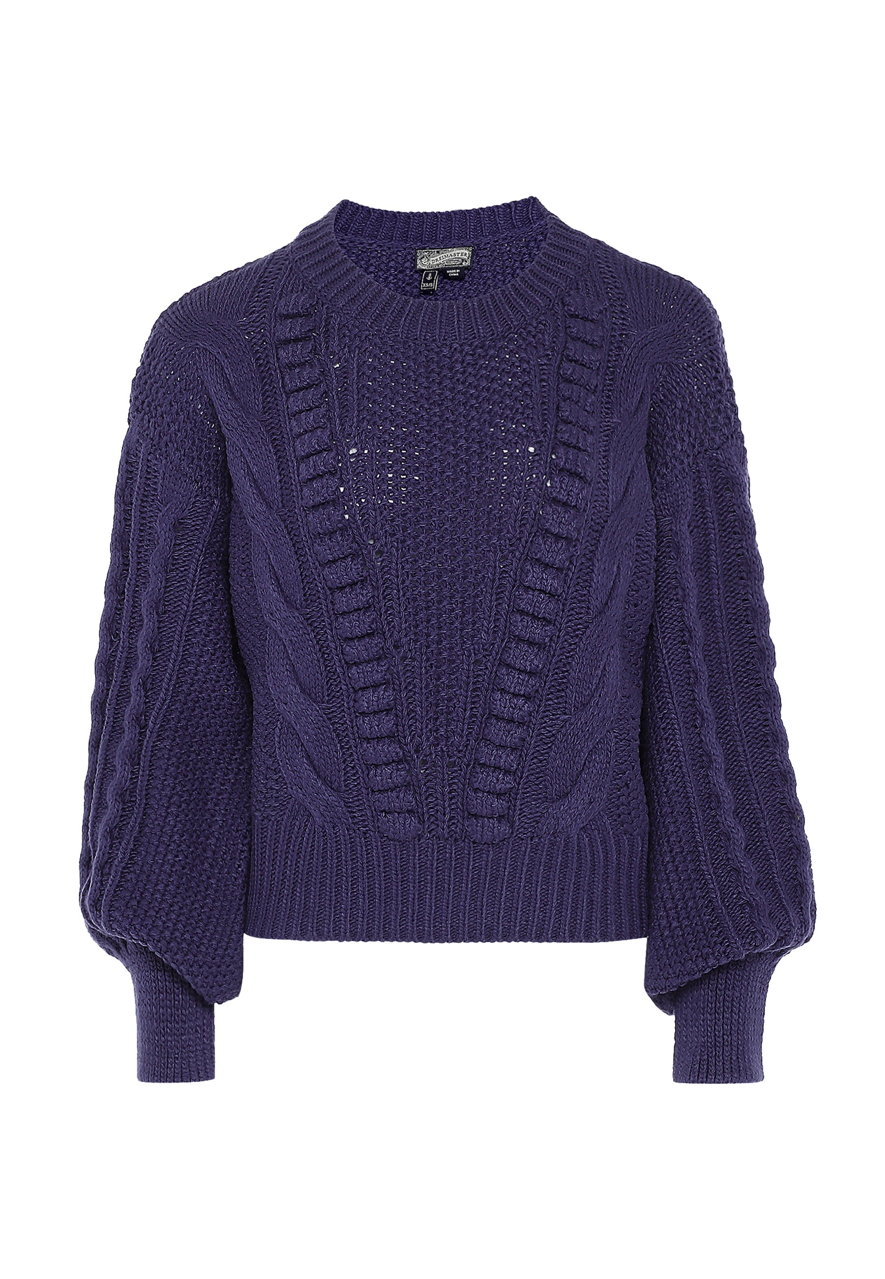 Pullover mit Zopfstrick
