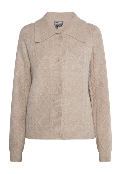 DreiMaster Vintage Women's Strickjacke + Shopping Bag - SET