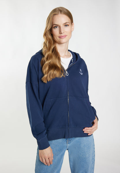 DreiMaster Maritim Damen-Kapuzenjacke + Einkaufstasche – SET