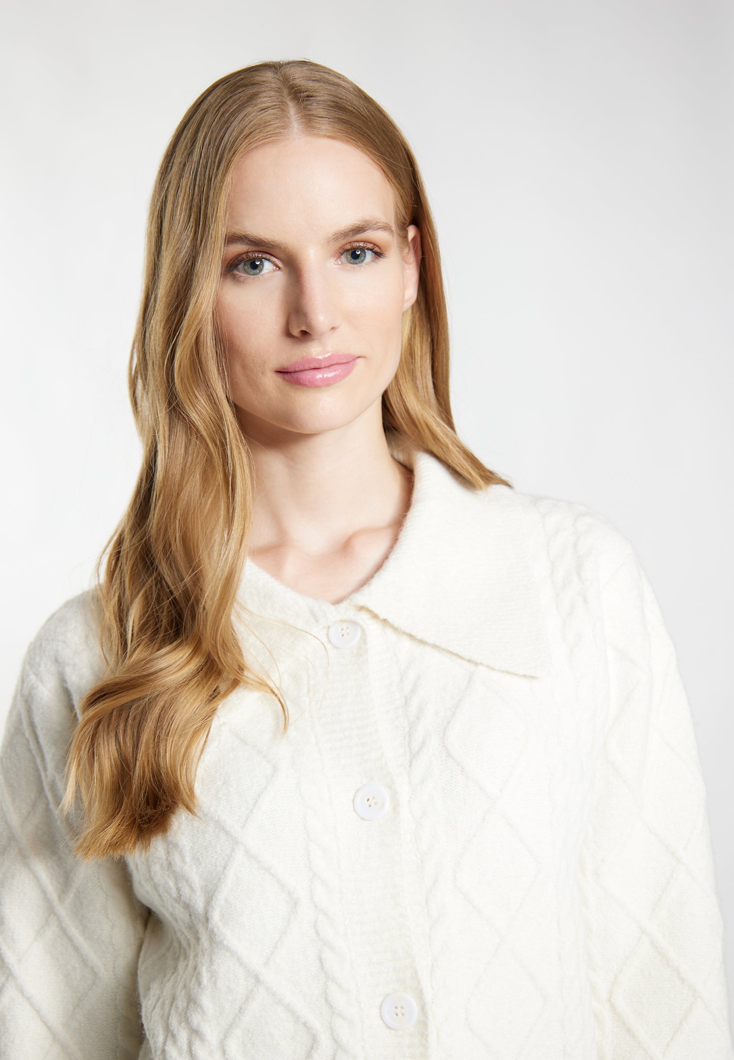 DreiMaster Vintage Women's Cardigan + Shopping Bag Set