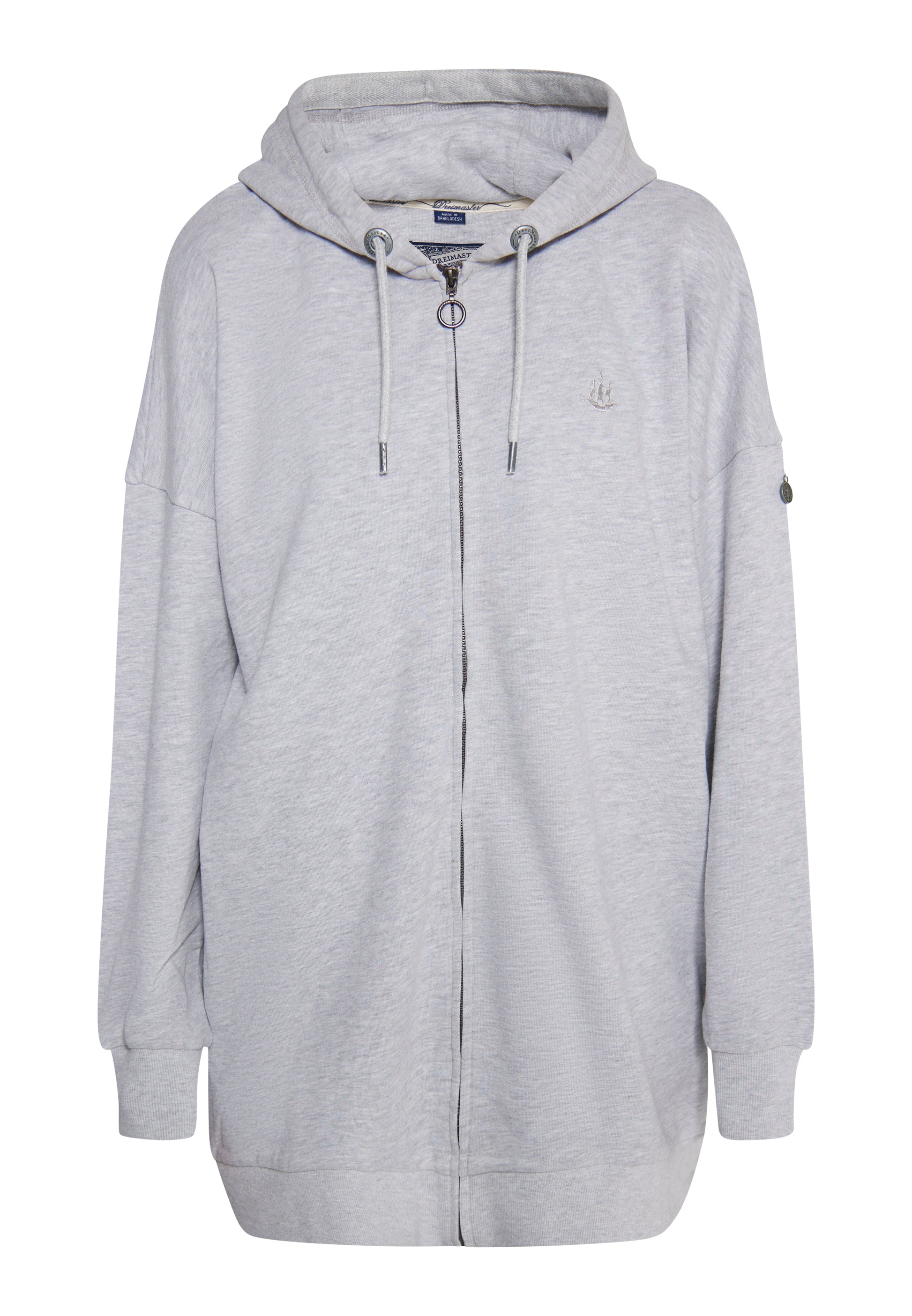 DreiMaster Vintage Women's Long Sweat Hooded Jacket