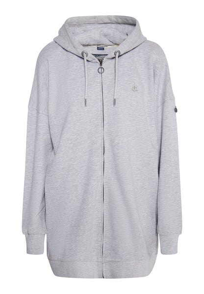 DreiMaster Vintage Women's Long Sweat Hooded Jacket