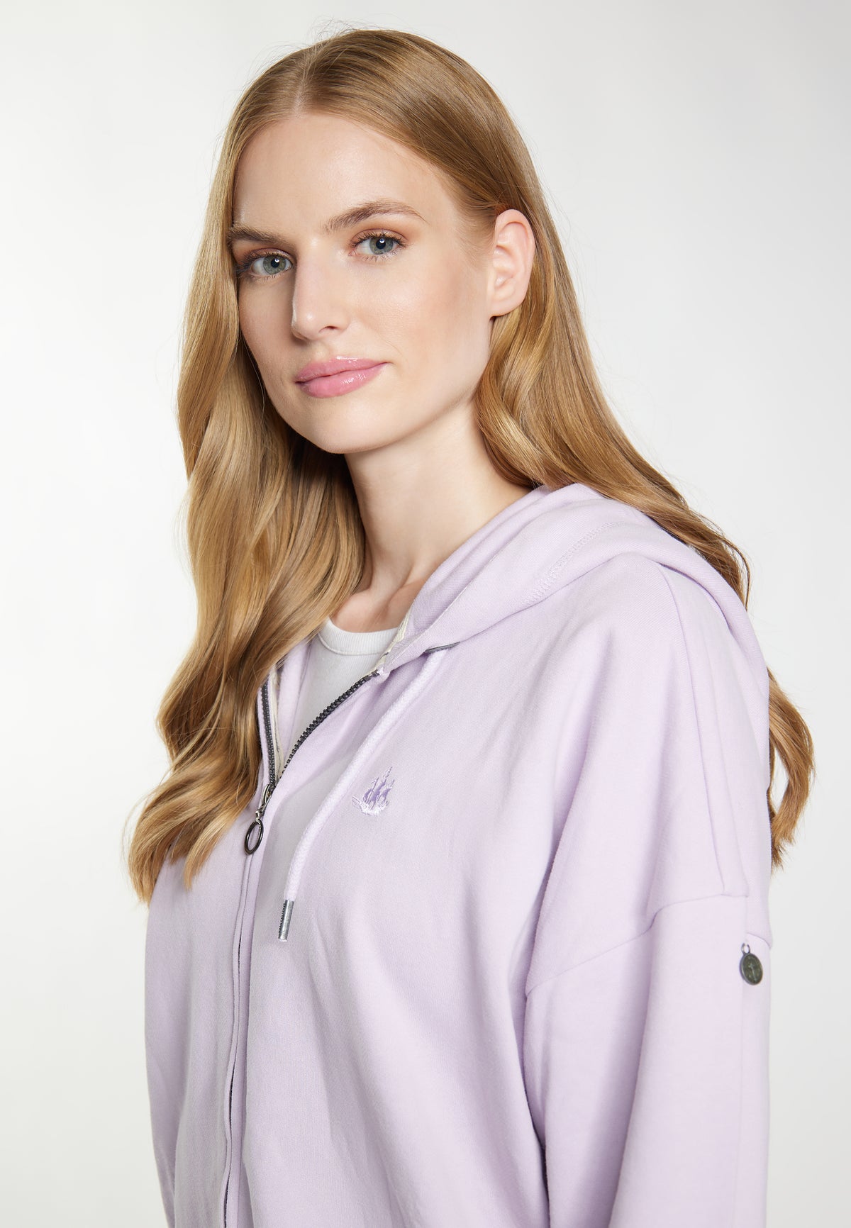 DreiMaster Vintage Women's Lange Sweat Kapuzenj + Shopping Bag - SET