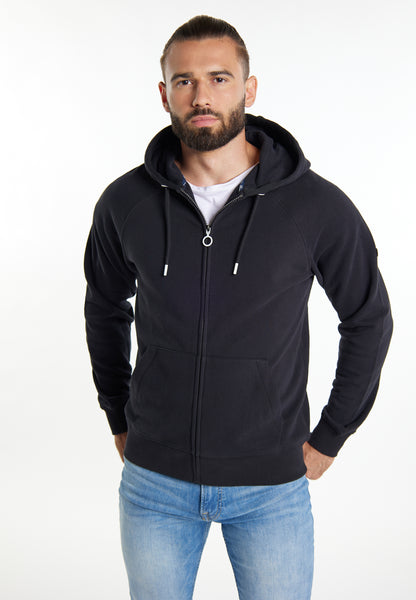 DreiMaster Maritim Herren-Sweatjacke + Einkaufstasche – SET