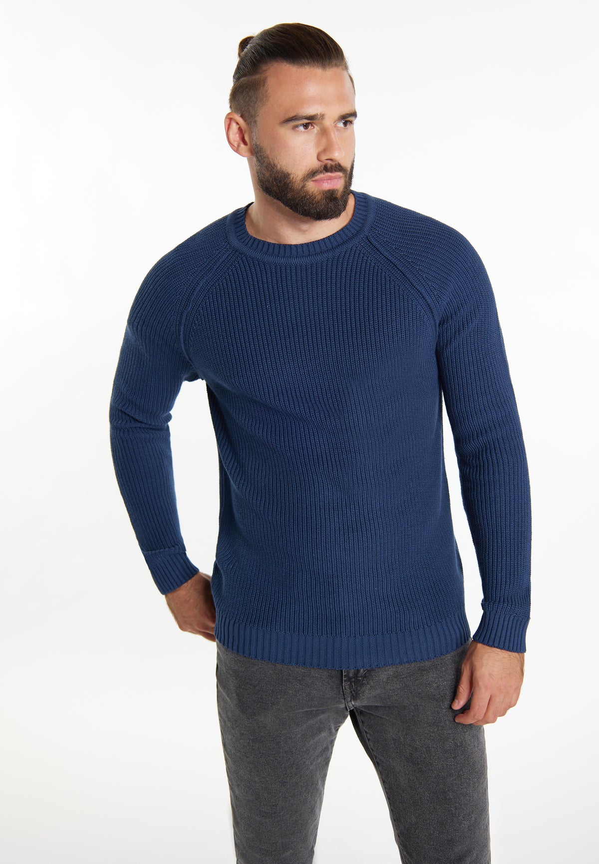 DreiMaster Vintage Men's Strickpullover + Shopping Bag - SET