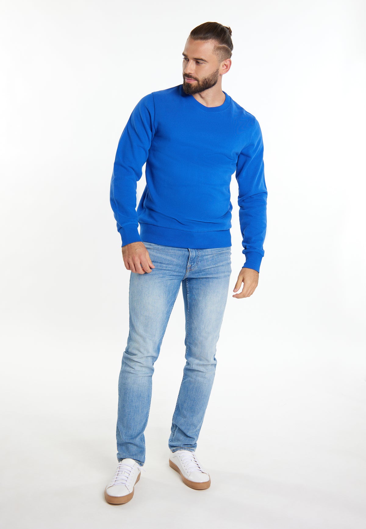 DreiMaster Maritim Herren-Sweatshirt + Einkaufstasche – SET