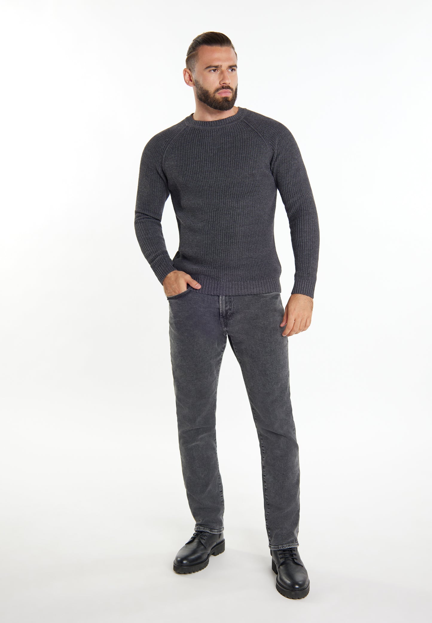 DreiMaster Vintage Herren Strickpullover