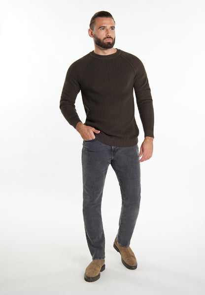 DreiMaster Vintage Men's Strickpullover + Shopping Bag - SET