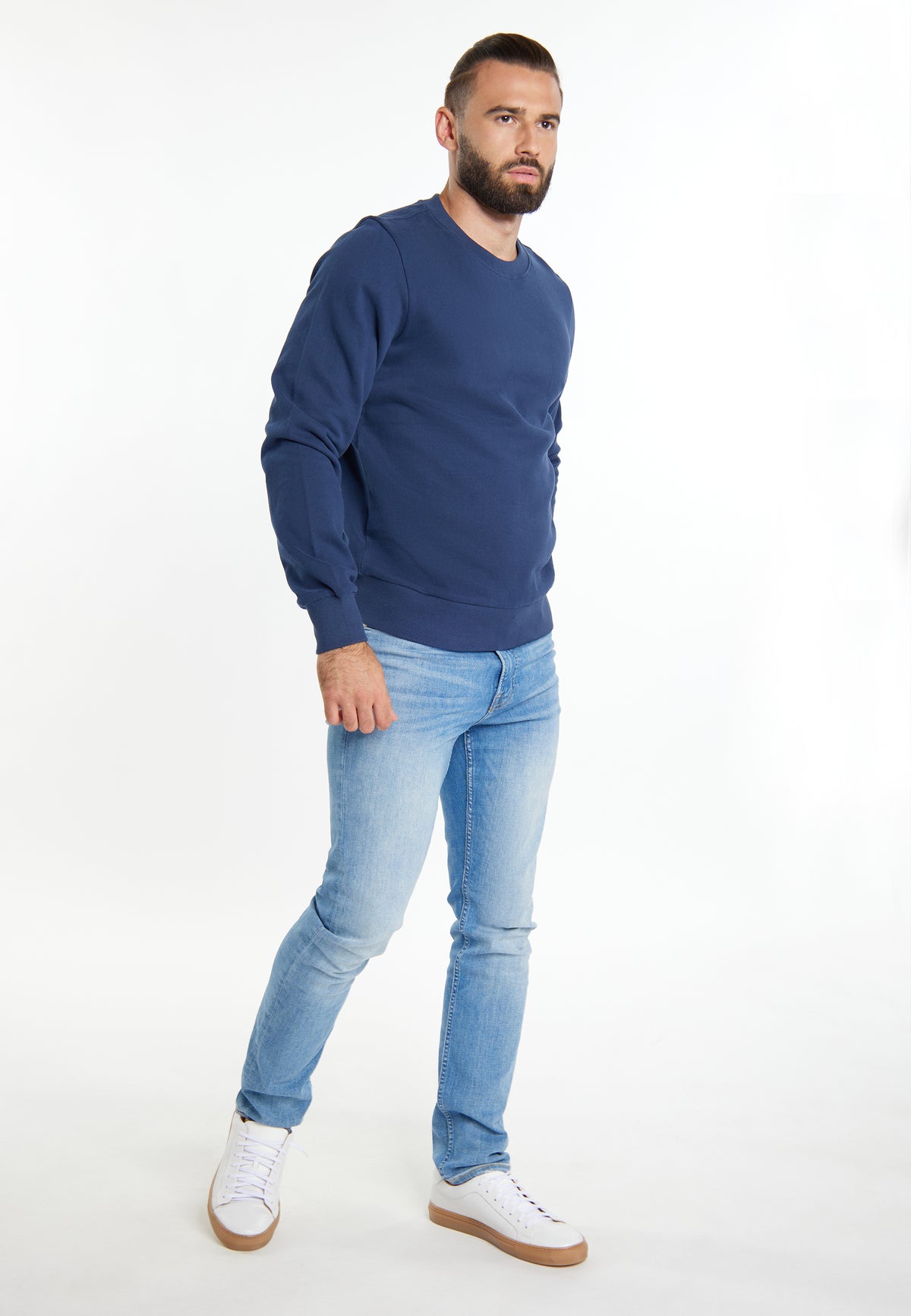 DreiMaster Maritim Herren-Sweatshirt + Einkaufstasche – SET