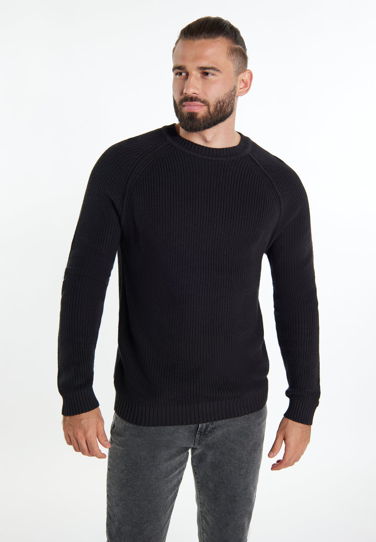 DreiMaster Vintage Men's Strickpullover + Shopping Bag - SET