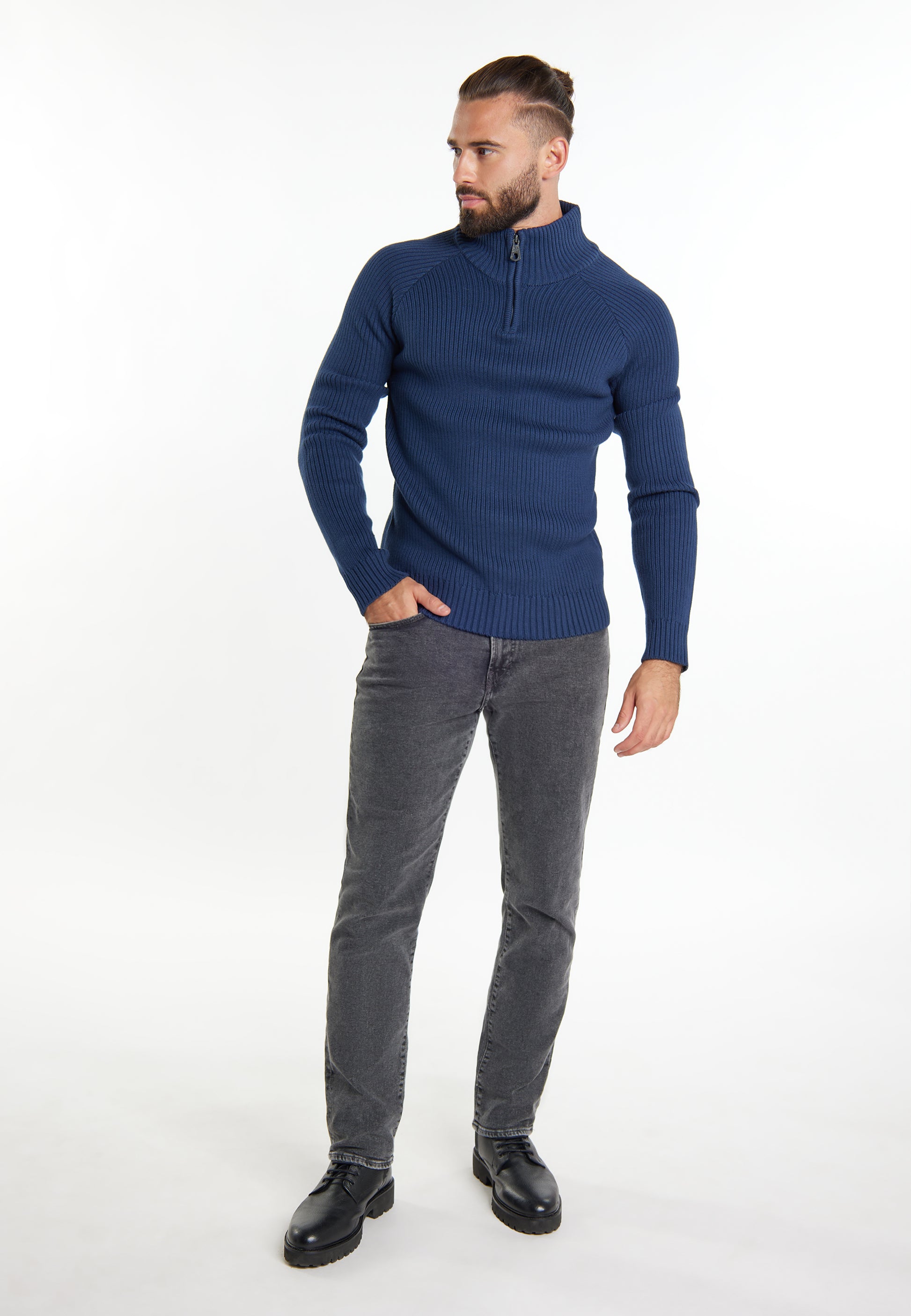 DreiMaster Vintage sweter męski dziany