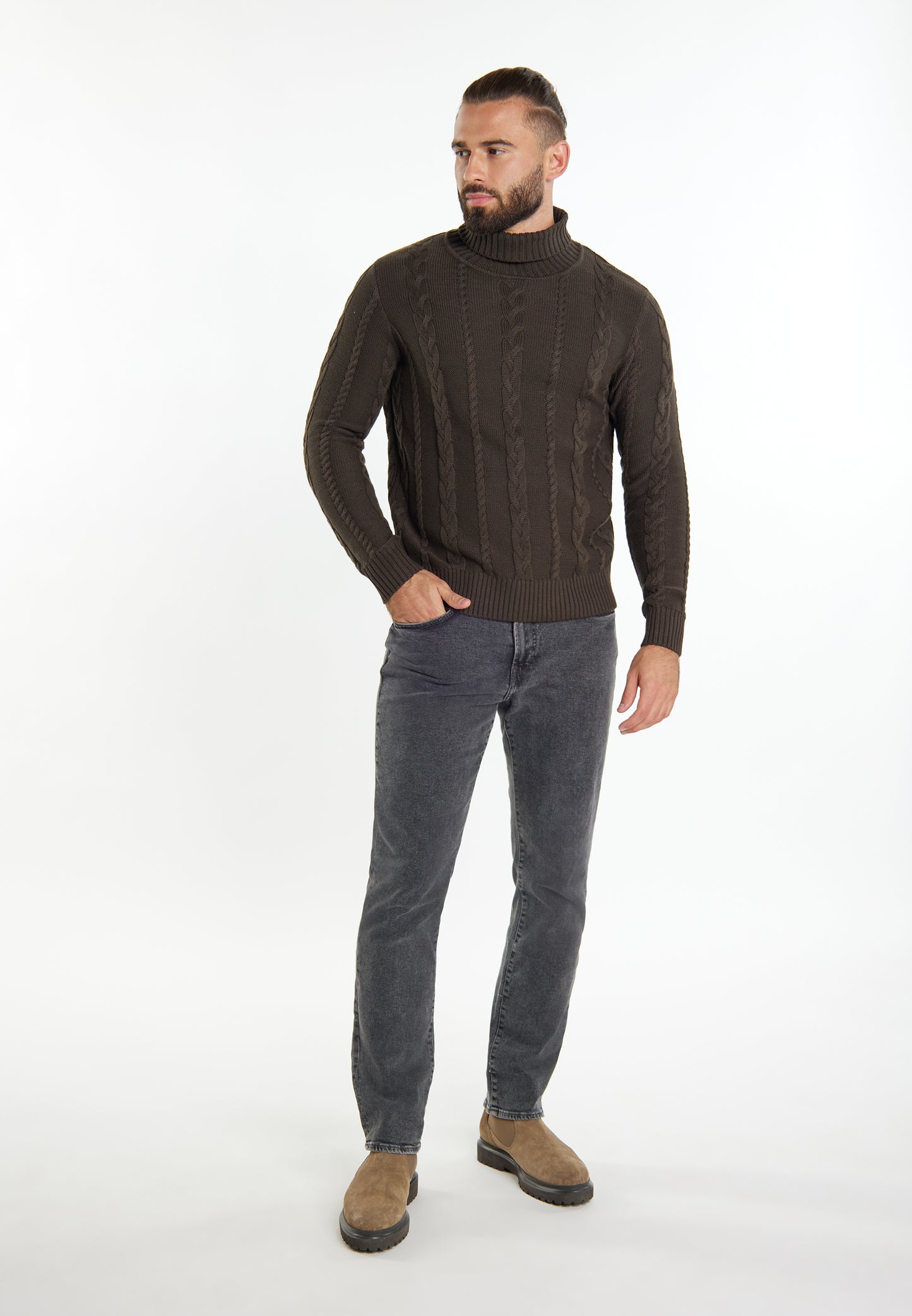 Rollkragenpullover