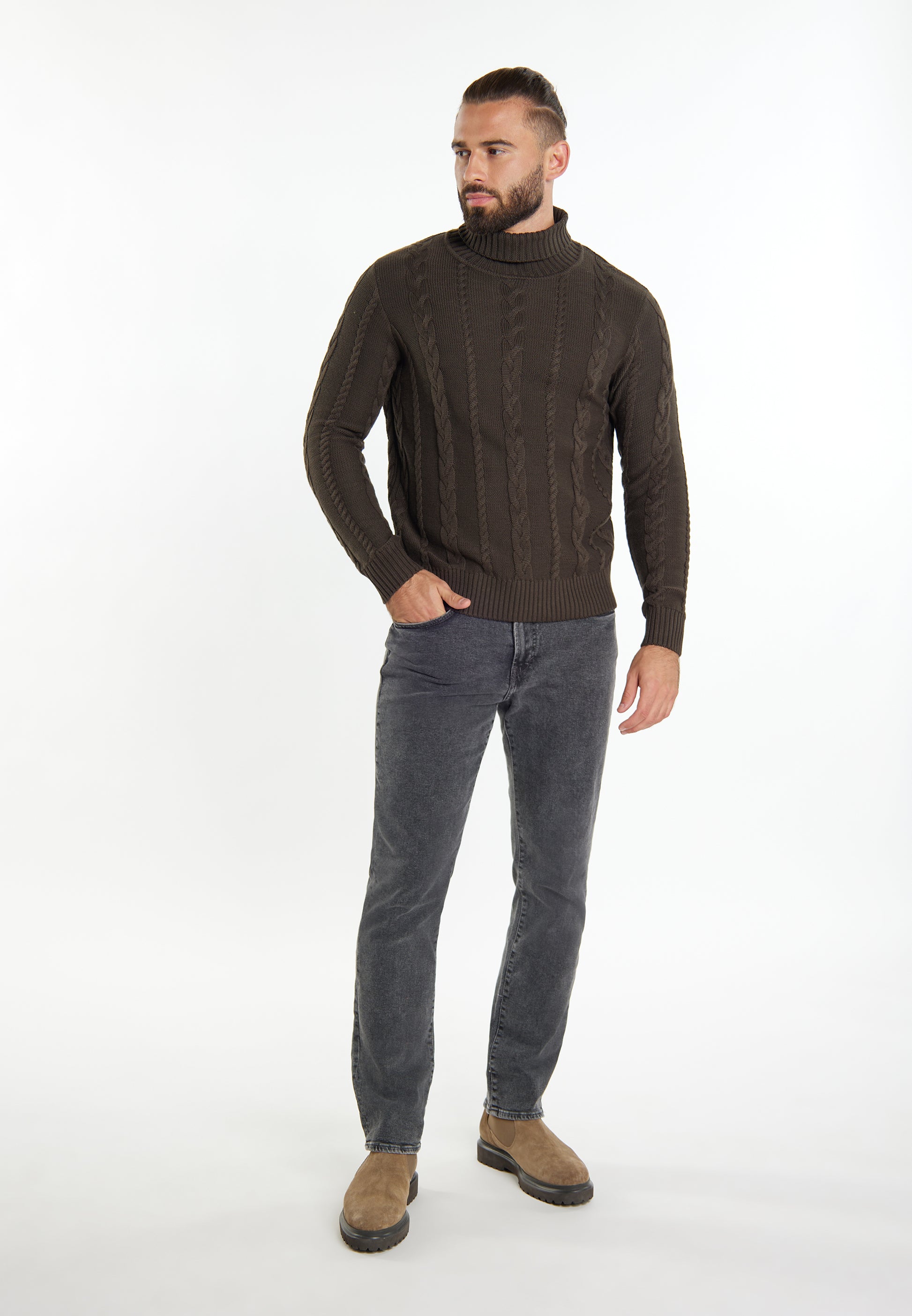 Rollkragenpullover