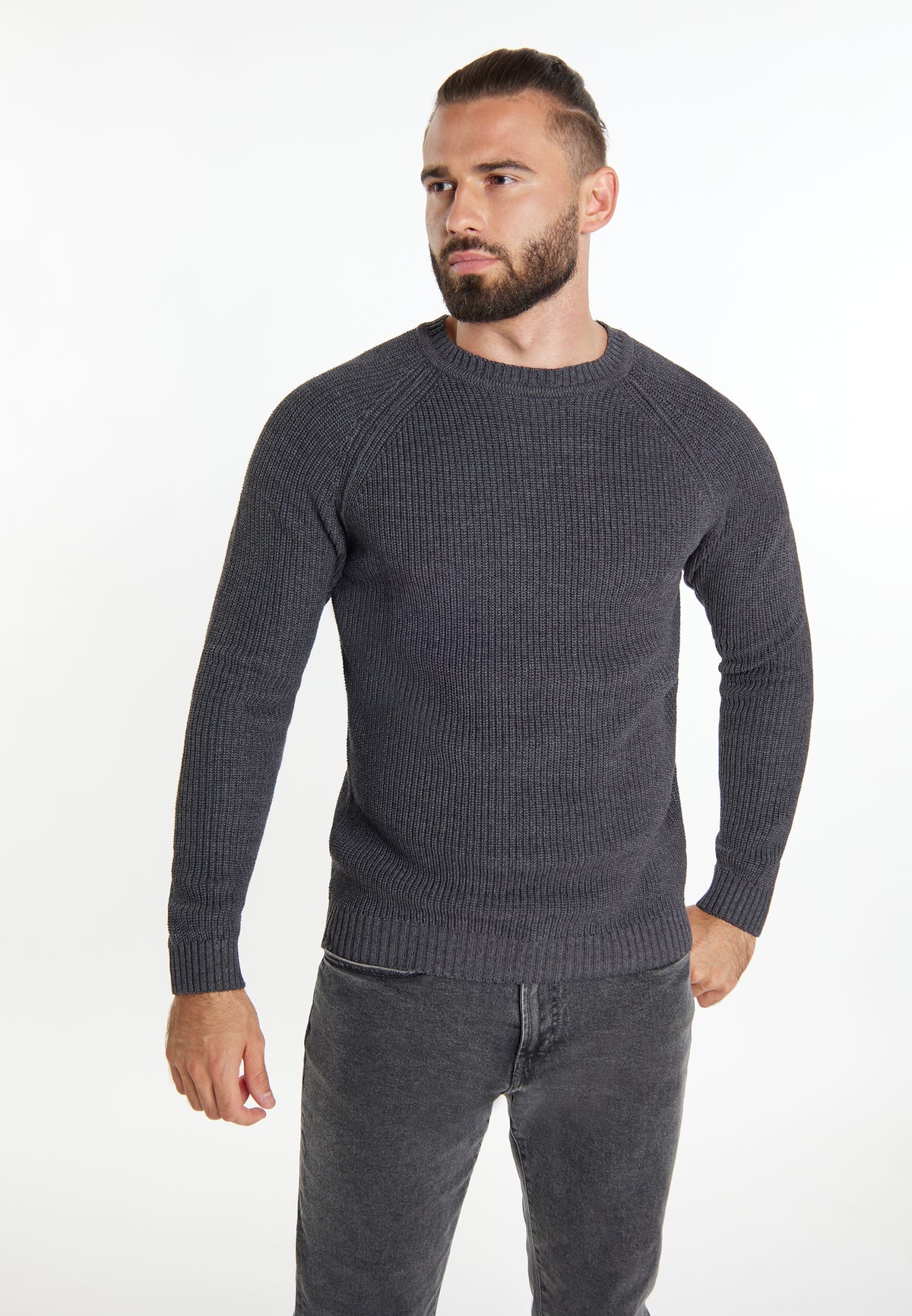 DreiMaster Vintage Men's Strickpullover + Shopping Bag - SET