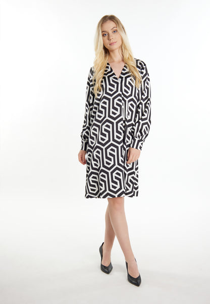 Dreimaster klasyczna damska sukienka midi