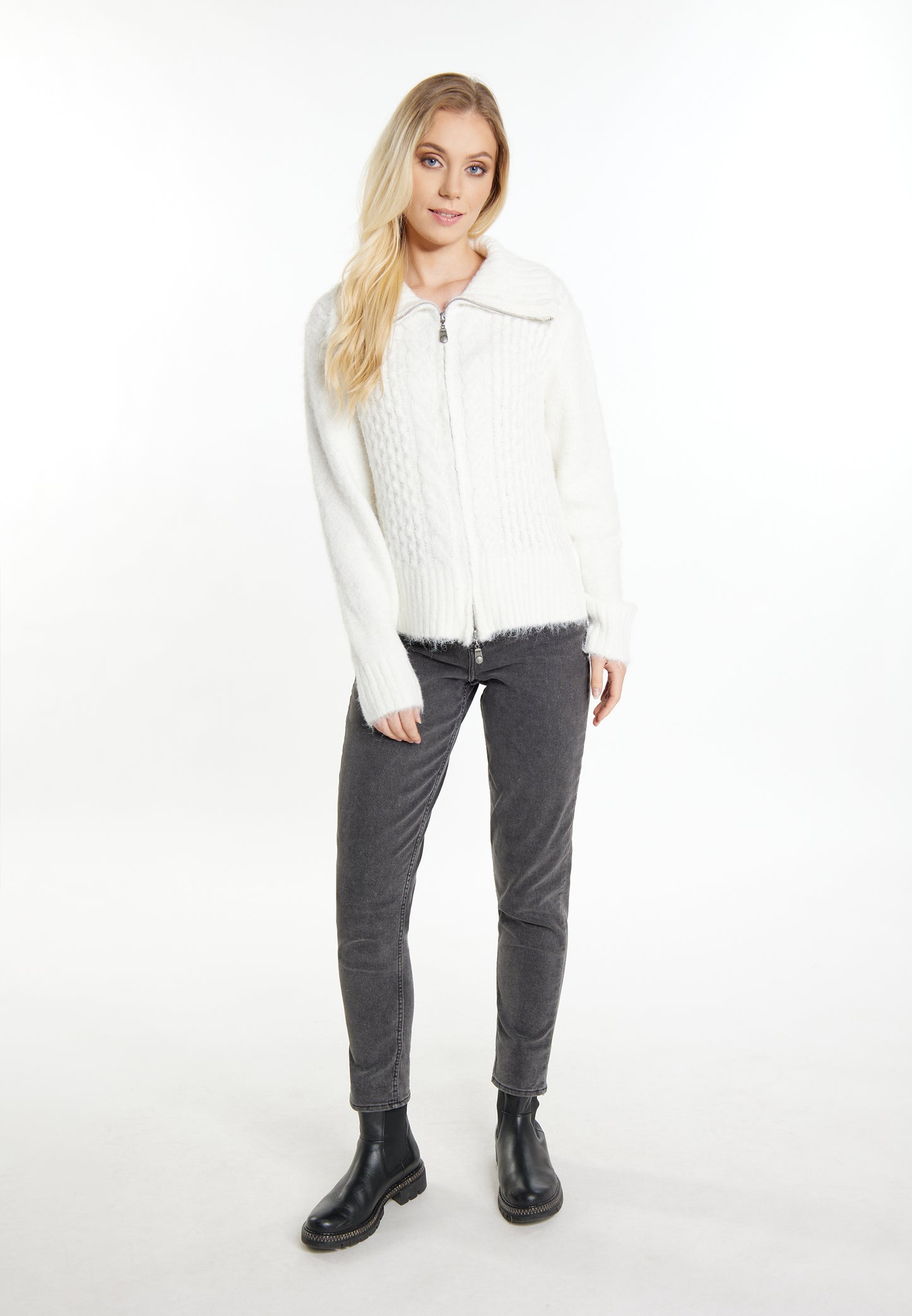 Dreimaster Vintage Damen Strickjacke