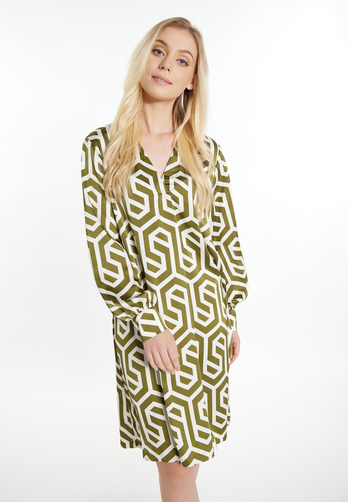 Dreimaster klasyczna damska sukienka midi