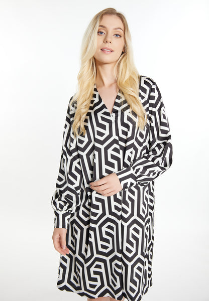 Dreimaster klasyczna damska sukienka midi