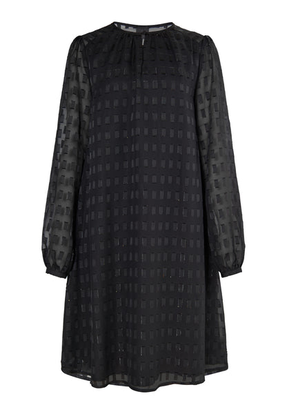 Dreimaster Klassik Women's Midi Dress With Glitter - Schmuddelwedda Shop