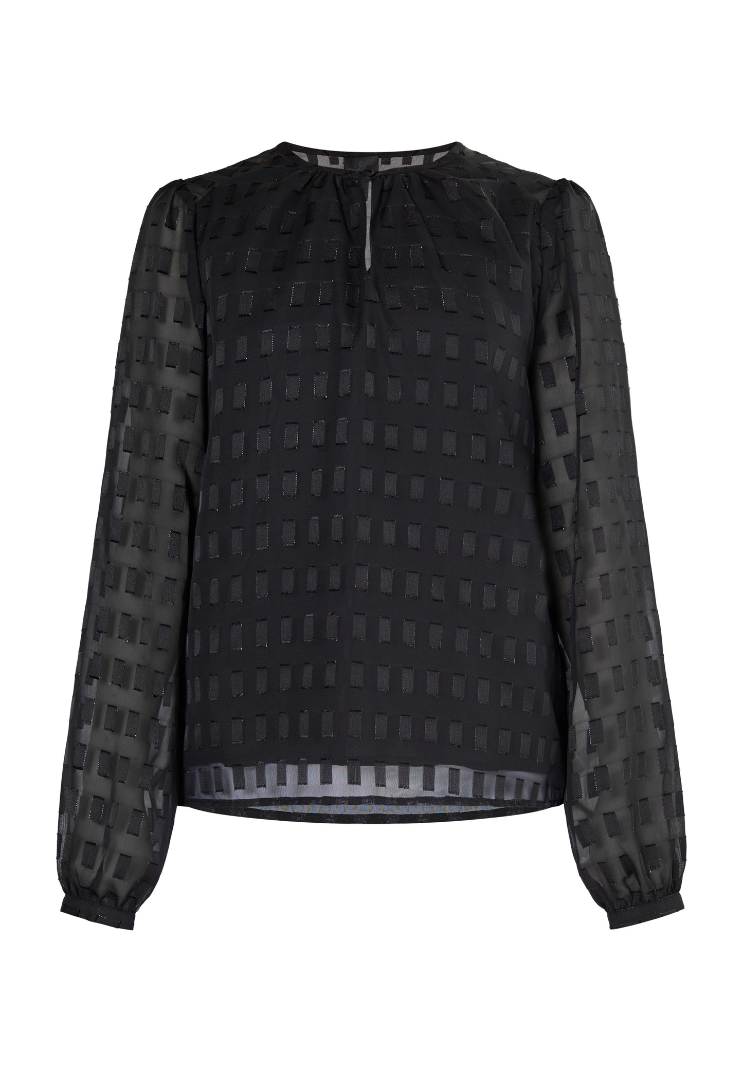 DreiMaster Klassik Damen Langarmbluse