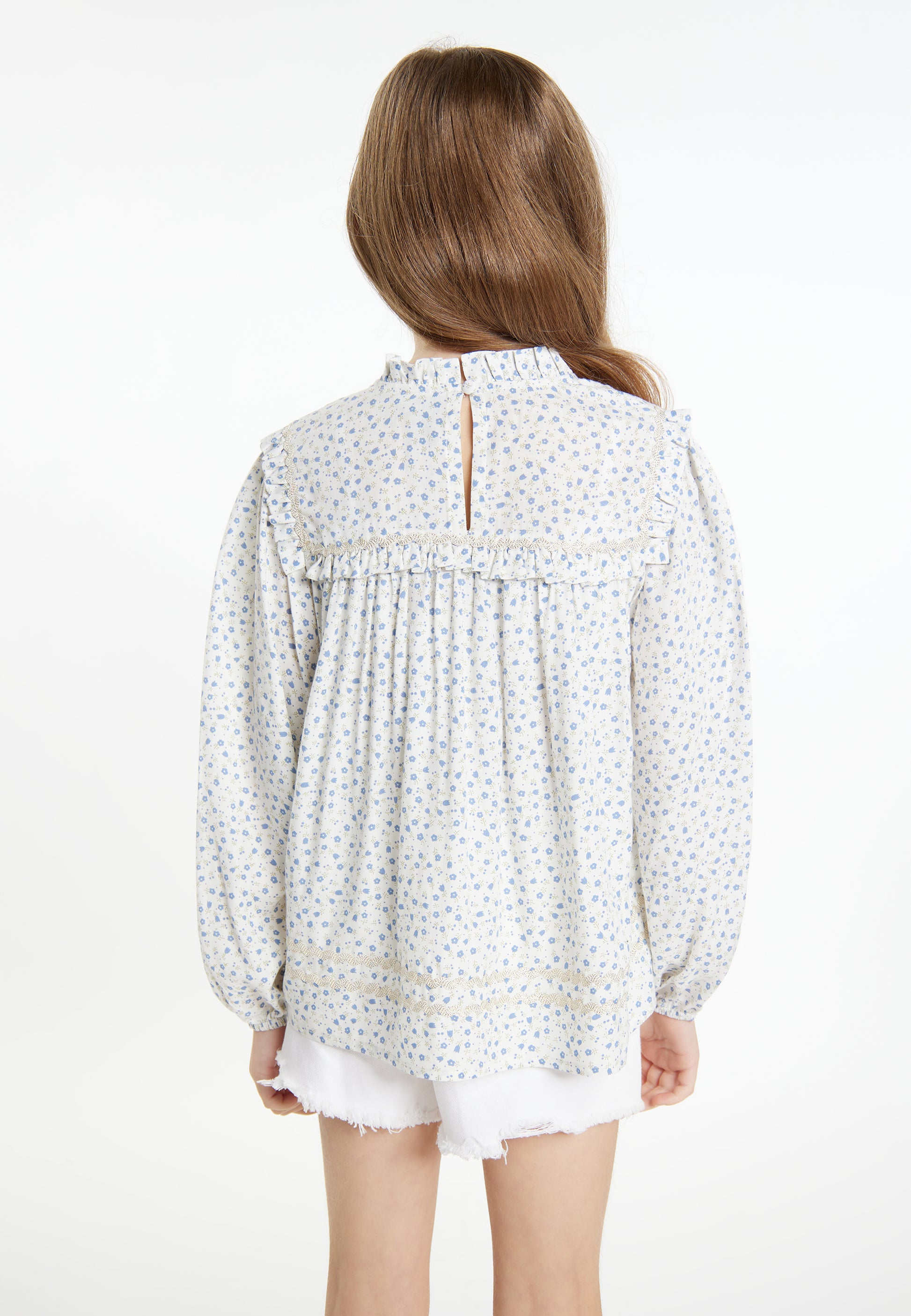 DreiMaster Vintage Mädchenbluse
