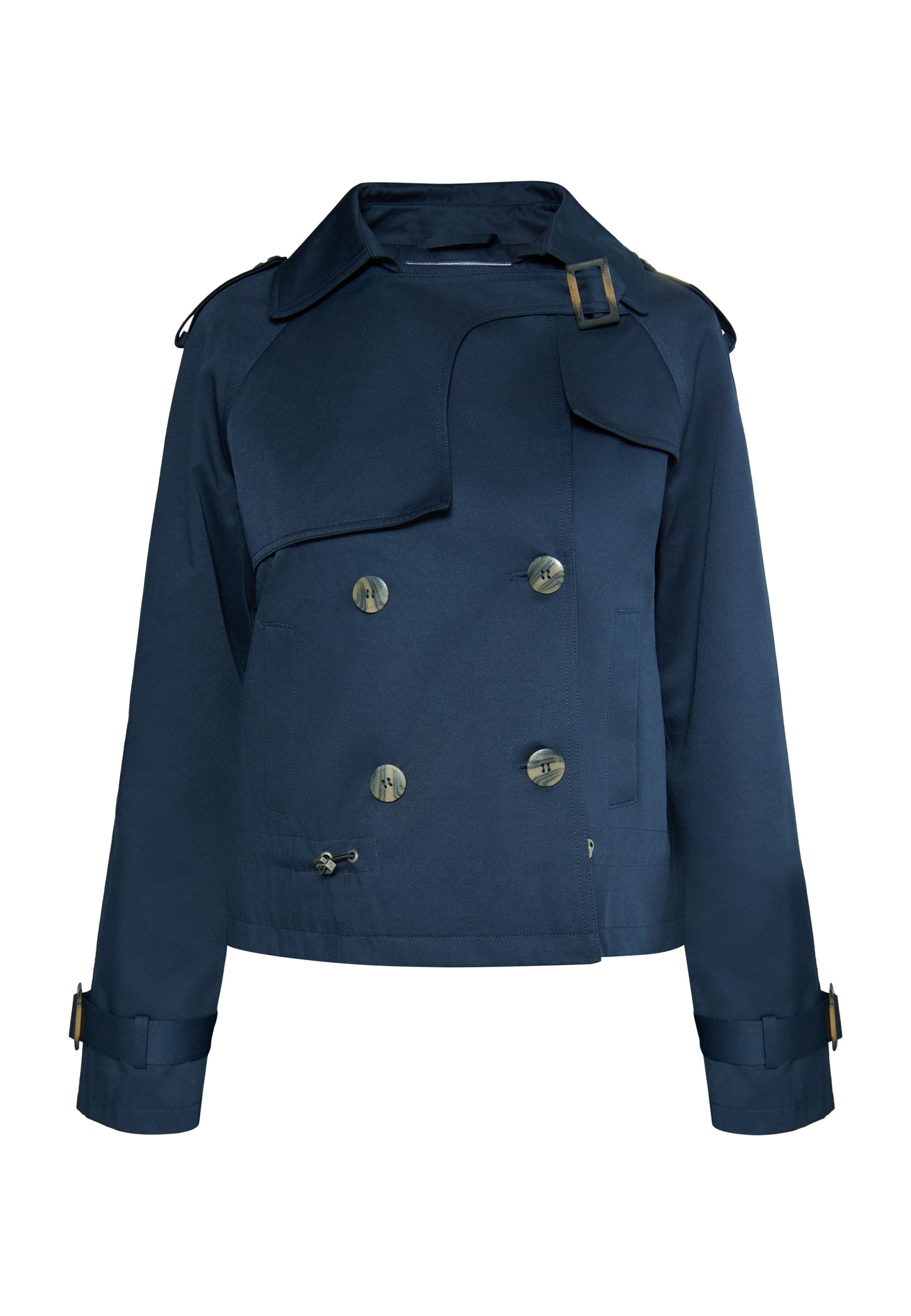 Dreimaster Vintage Damen kurze Trenchjacke