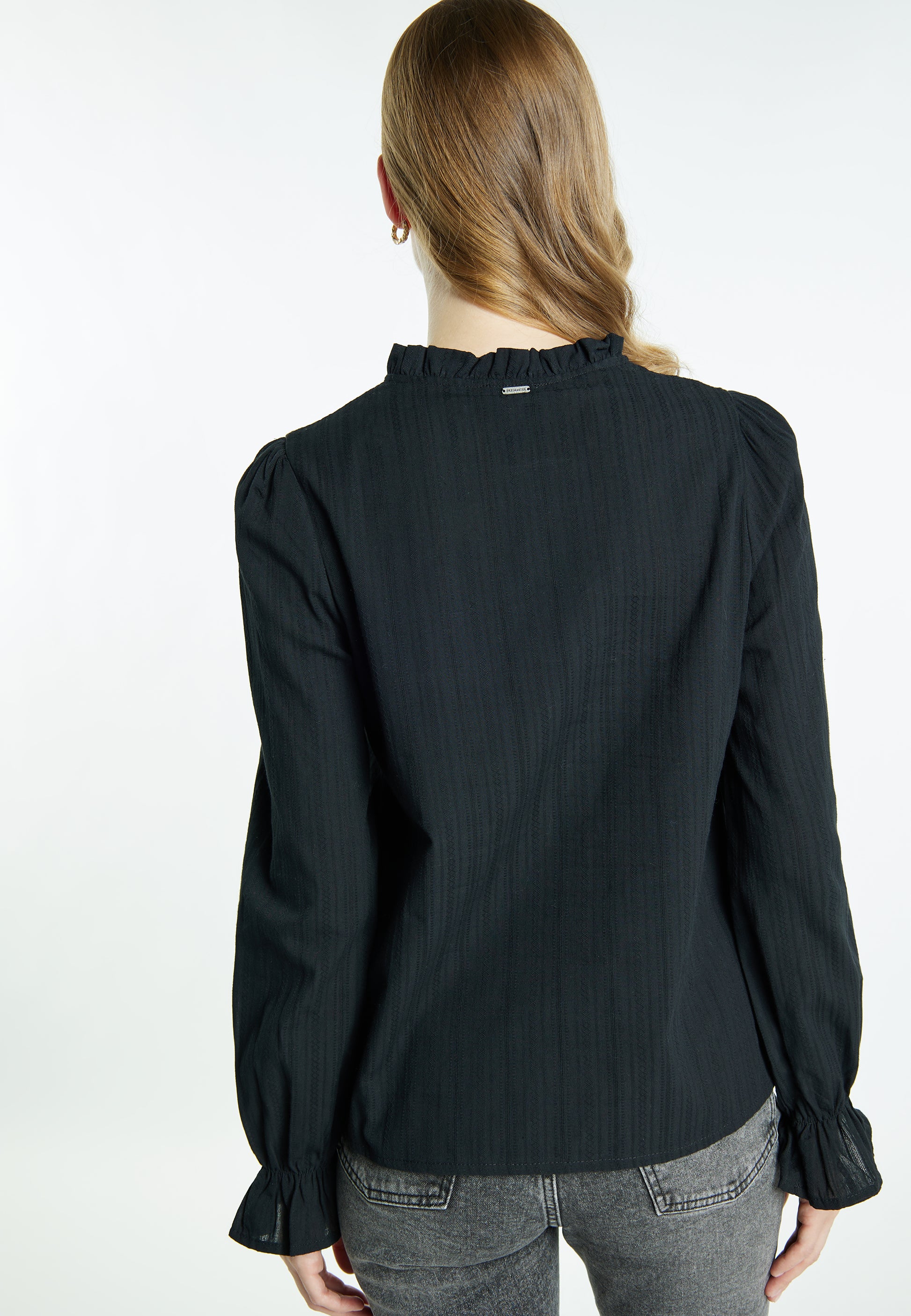 DreiMaster Vintage bluzka z długim rękawem damska