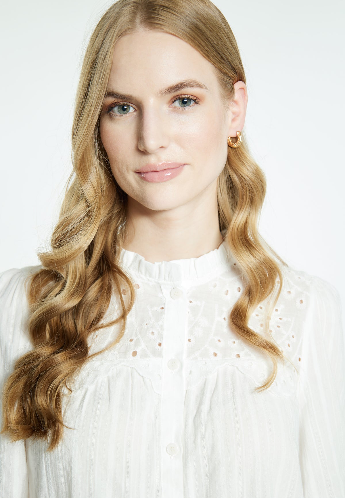 DreiMaster Vintage Damen-Langarmbluse