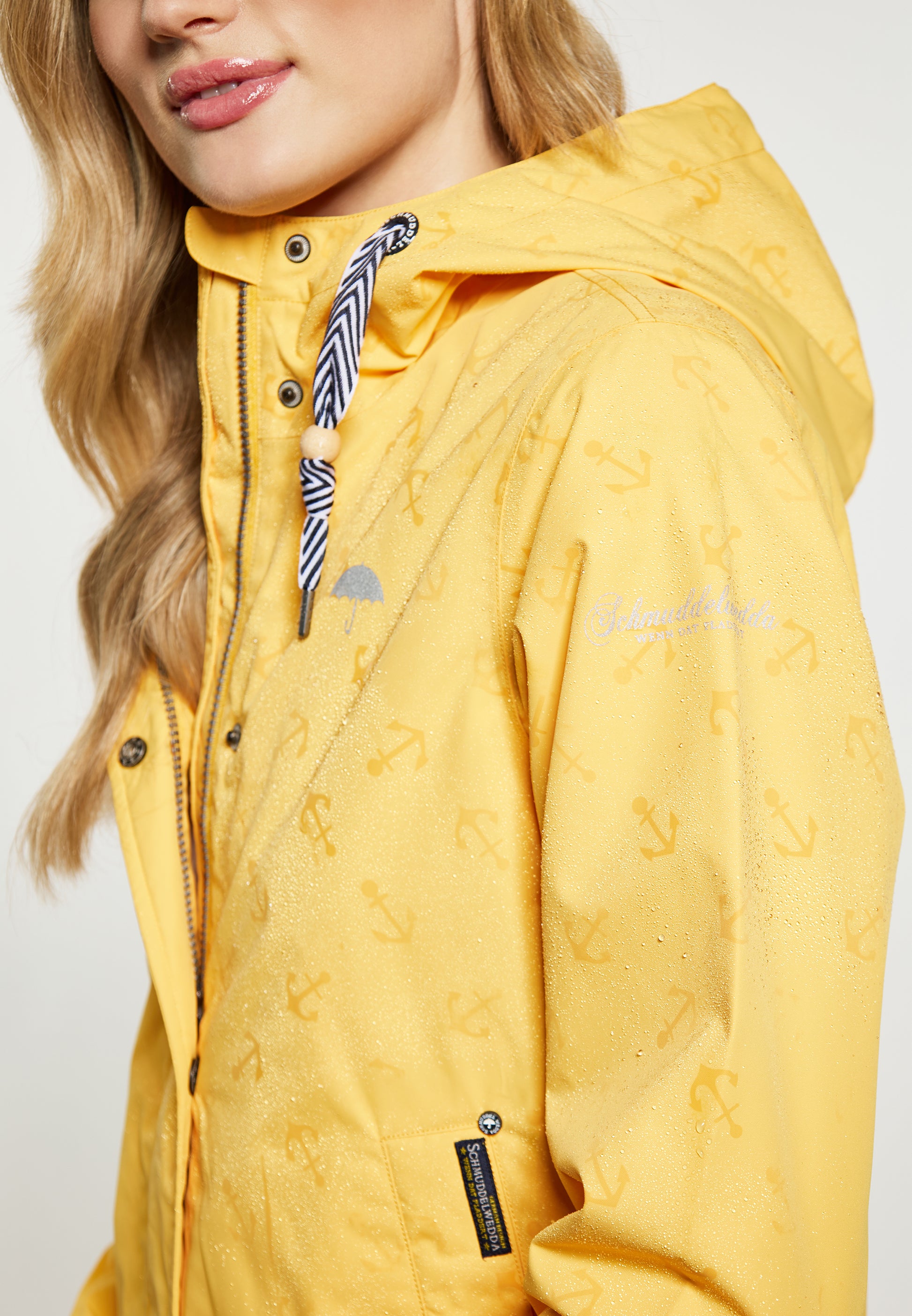 Schmuddelwedda Women's Rain Jacket With Magic Print Schmuddelwedda