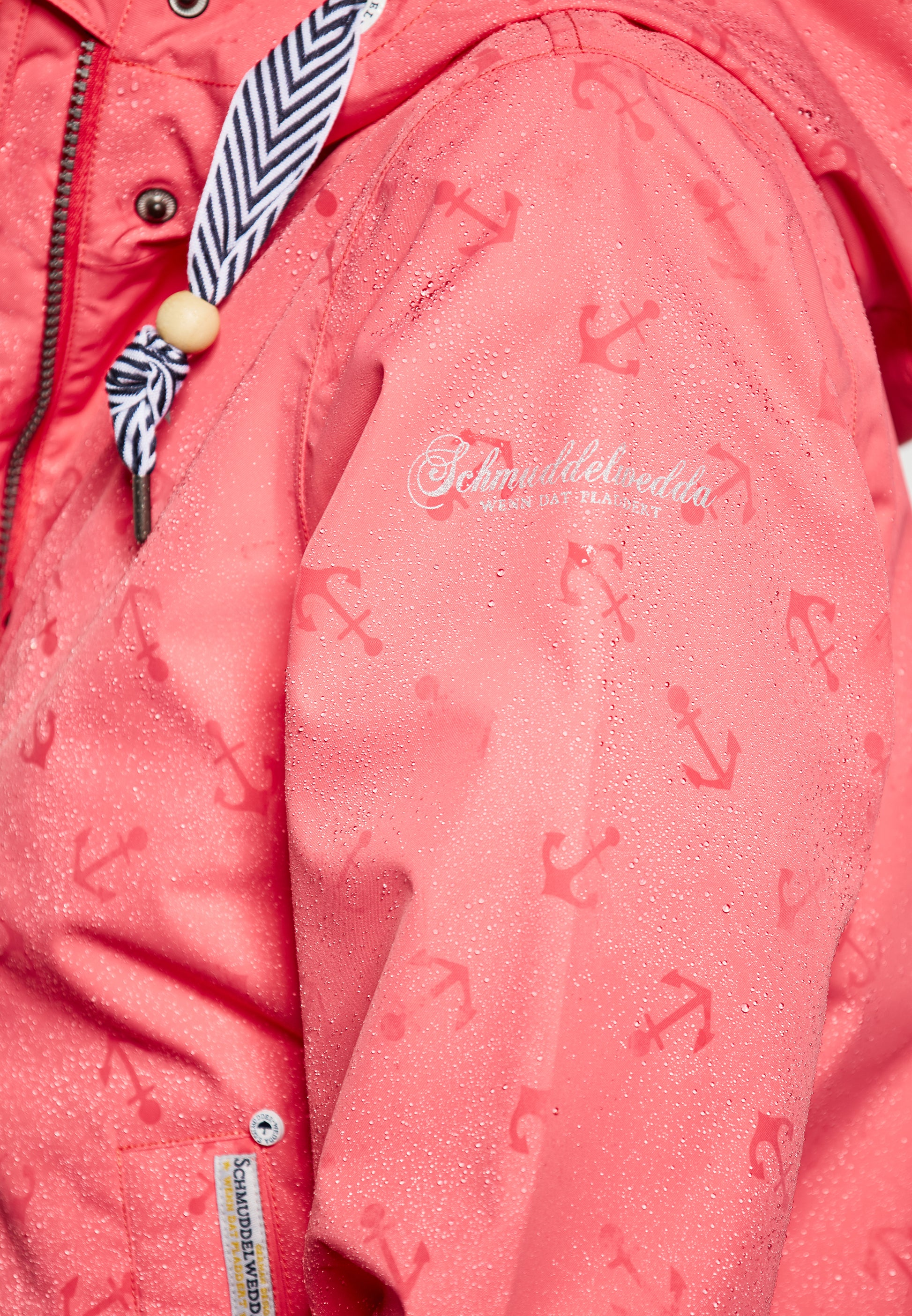 Schmuddelwedda Women's Rain Jacket With Magic Print Schmuddelwedda