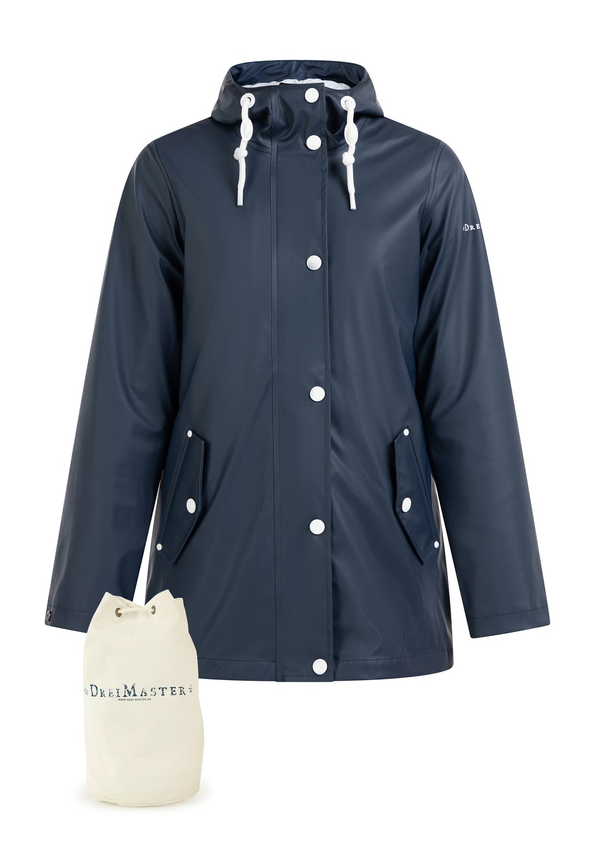 DreiMaster Maritim Women's Anorak + Shopping Bag - SET