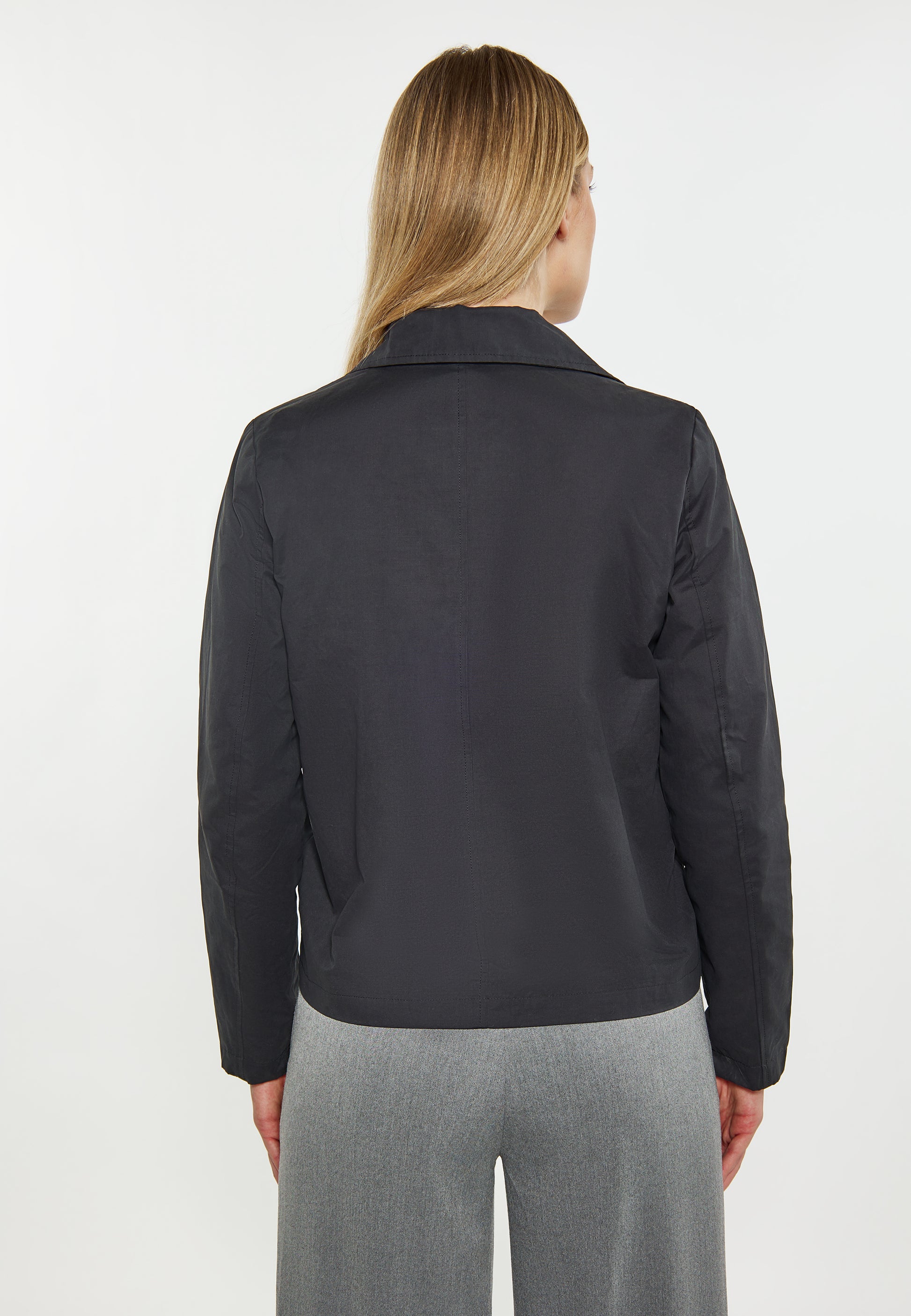 Dreimaster Klassik Women's Short Trench Jacket - Schmuddelwedda Shop