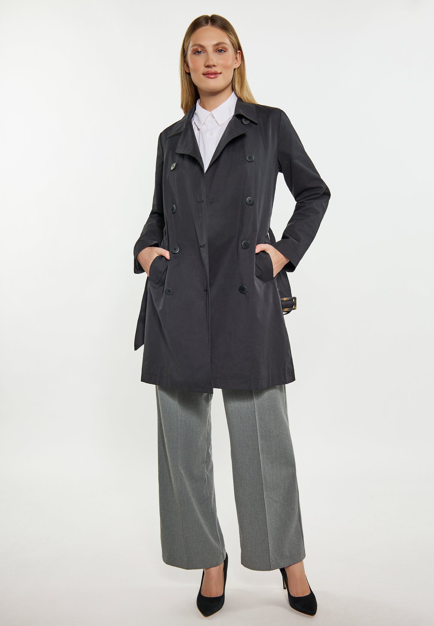 Dreimaster Klassik Women's Transitional Trench - Schmuddelwedda Shop