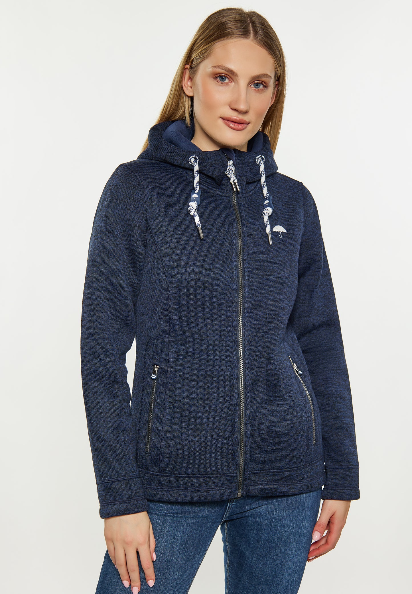 Schmuddelwedda Damen Strickfleecejacke