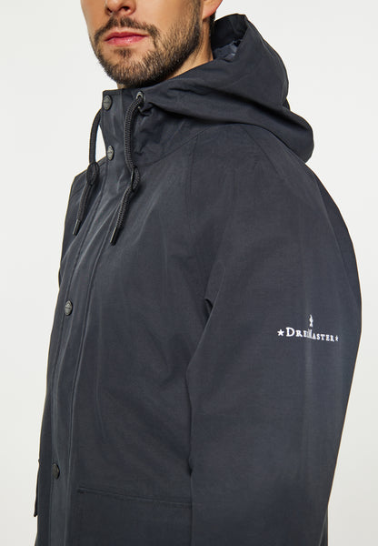 Dreimaster Klassik Men's Rain Parka - Schmuddelwedda Shop