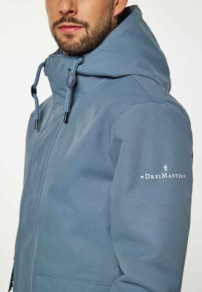 Dreimaster Klassik Men's Rain Jacket - Schmuddelwedda Shop