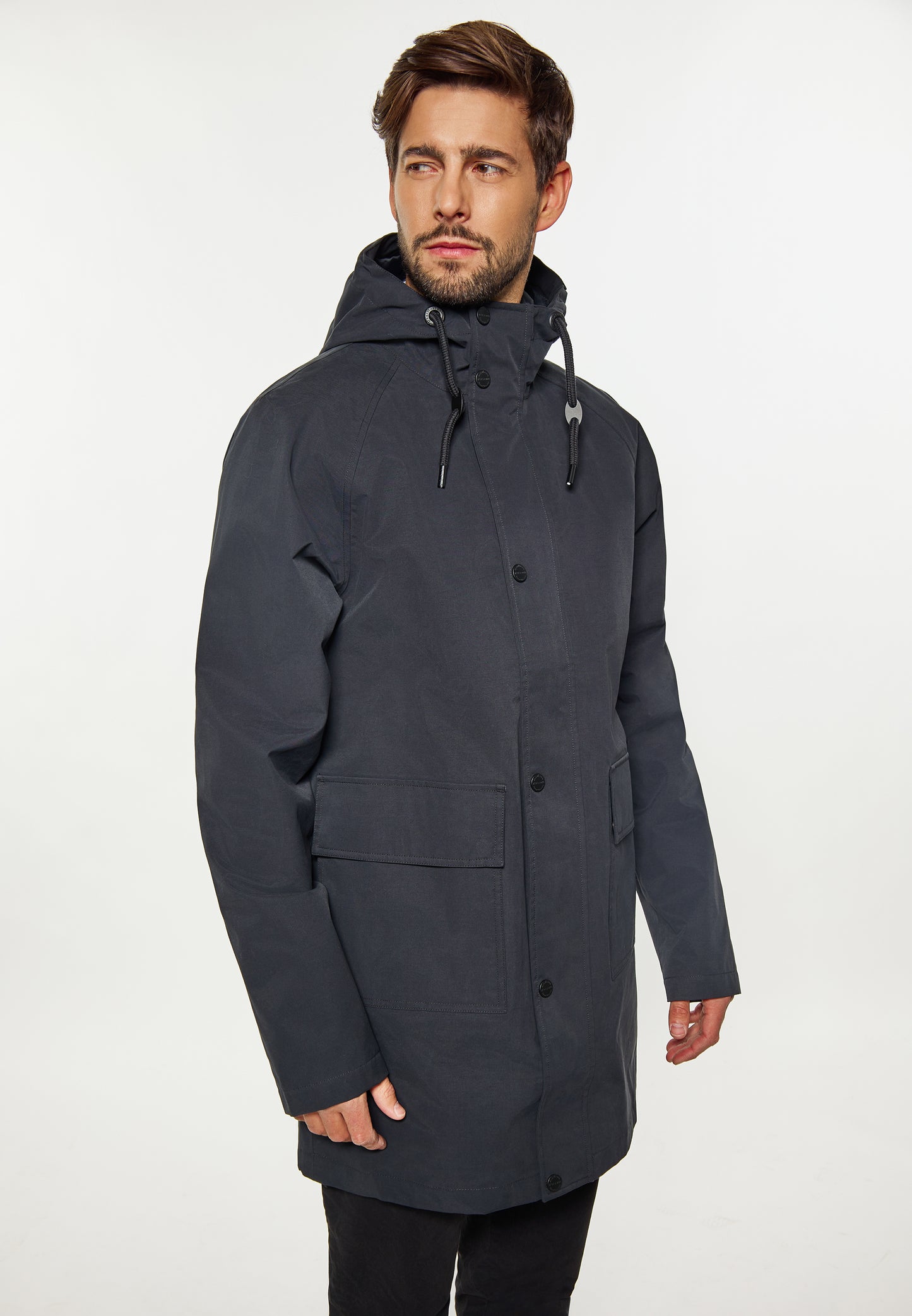 Dreimaster Klassik Men's Rain Parka - Schmuddelwedda Shop