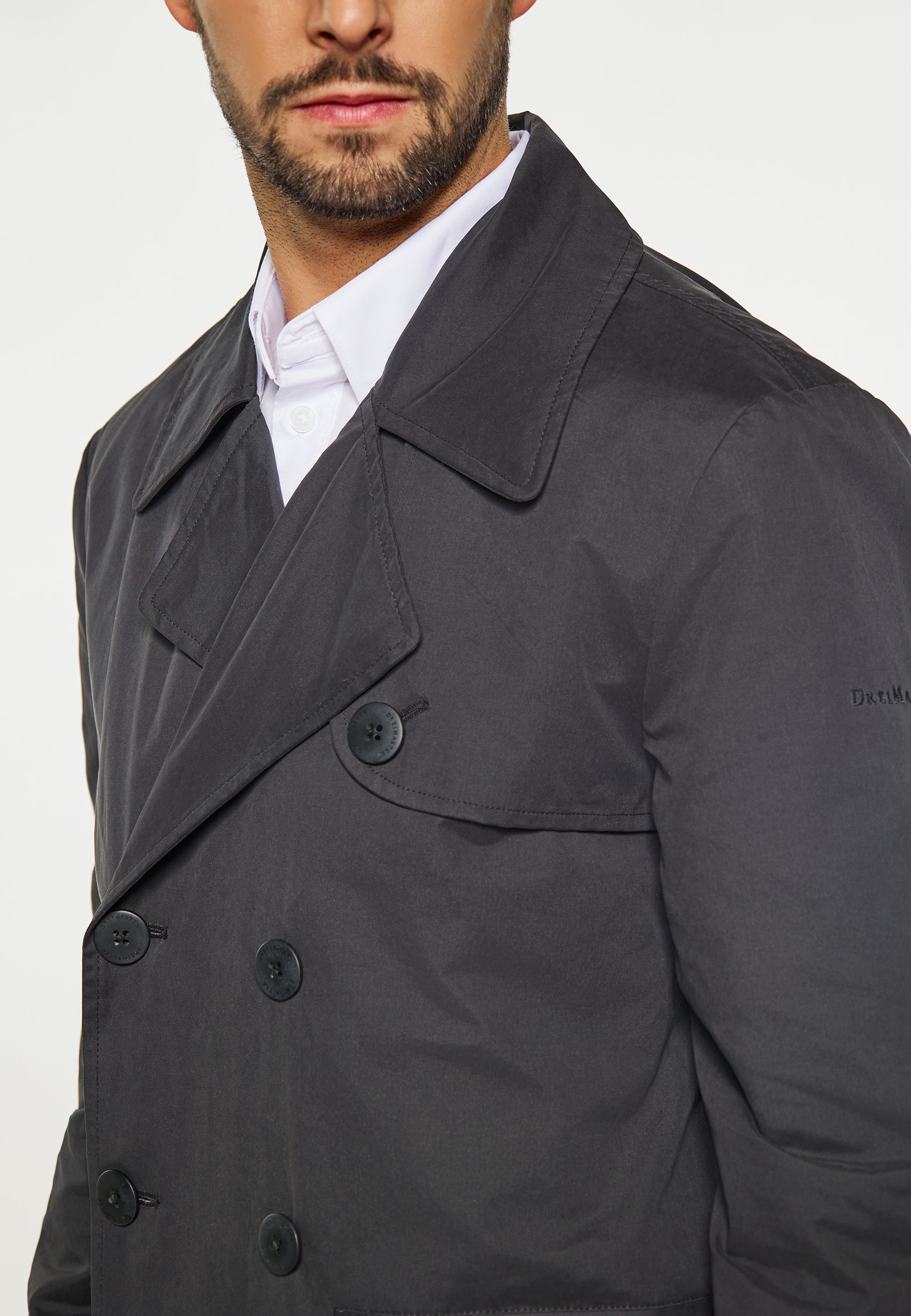 Dreimaster Klassik Men's Transitional Jacket - Schmuddelwedda Shop