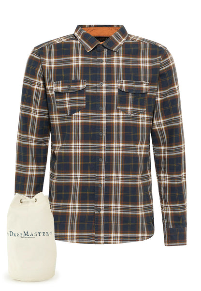 DreiMaster Vintage Men's Hemd + Shopping Bag - SET
