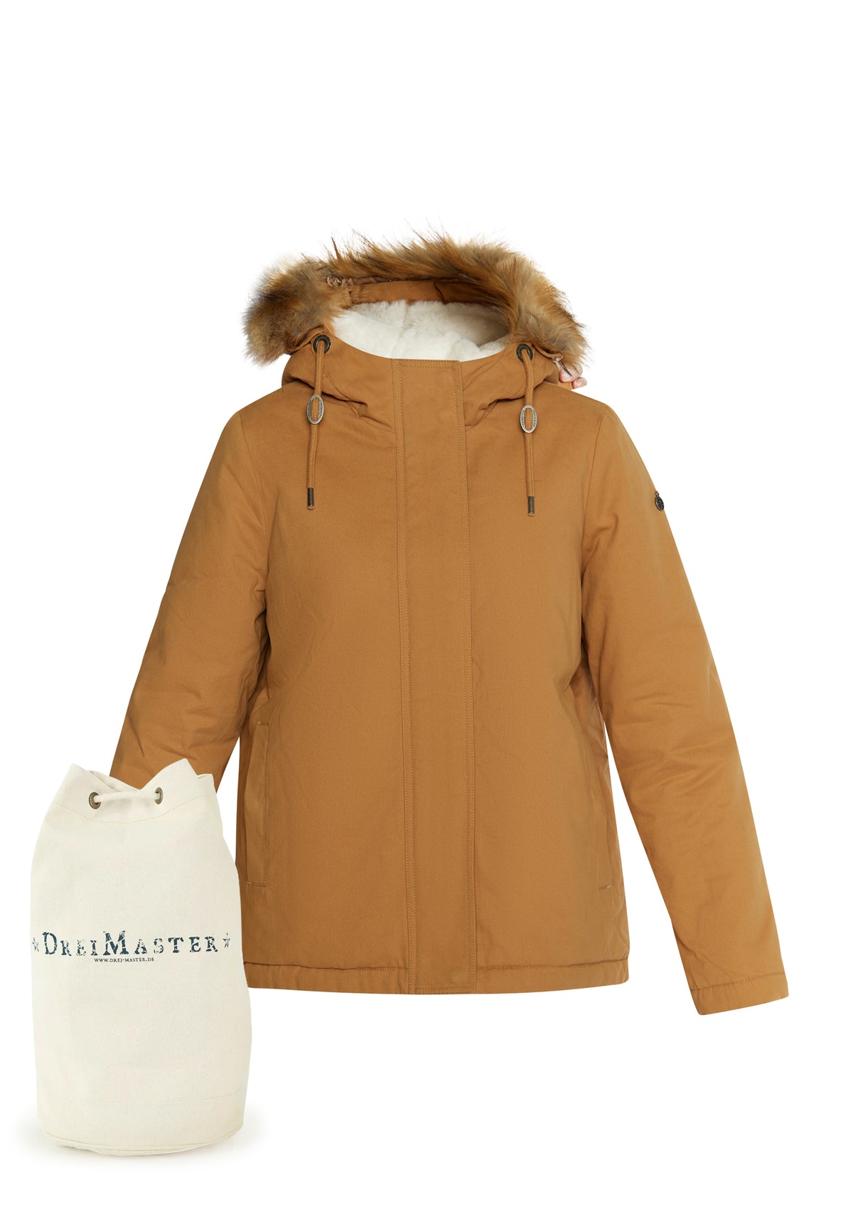 DreiMaster Vintage Women's Winterjacke + Shopping Bag - SET