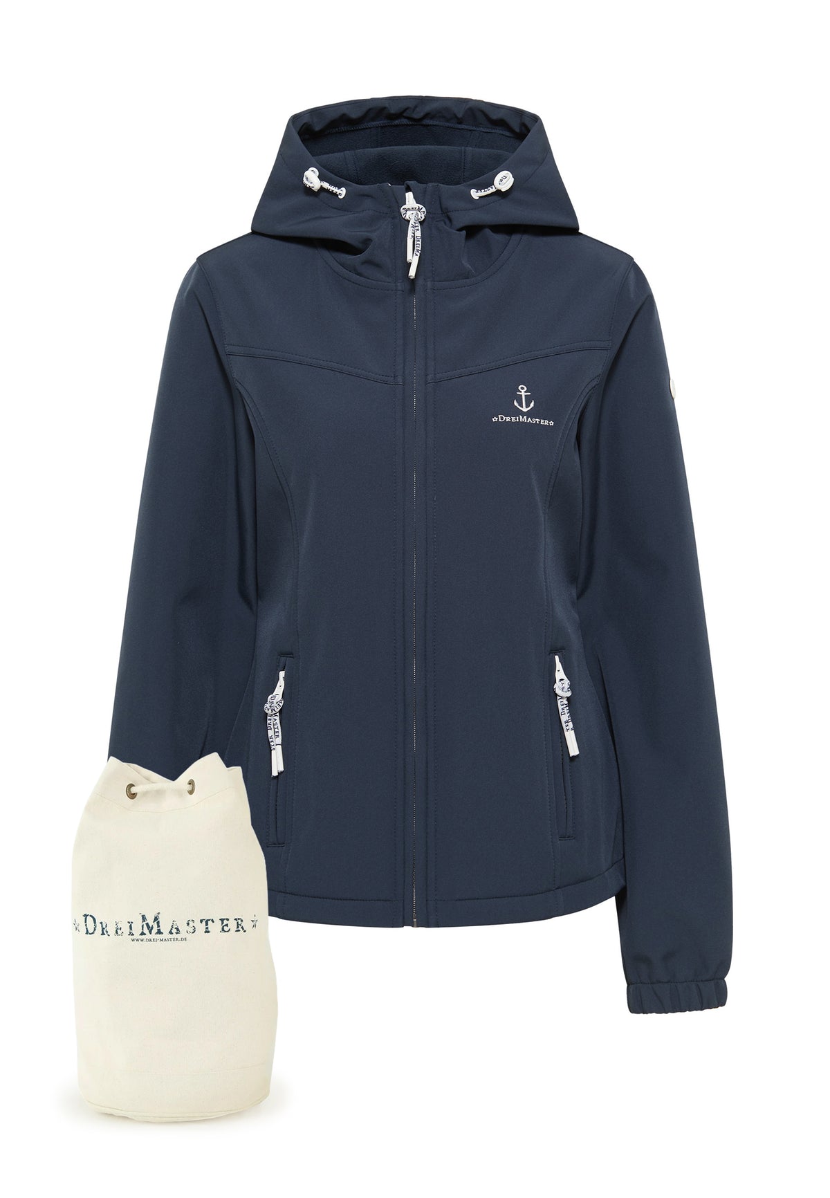 DreiMaster Maritim Women's Jacke + Shopping Bag - SET