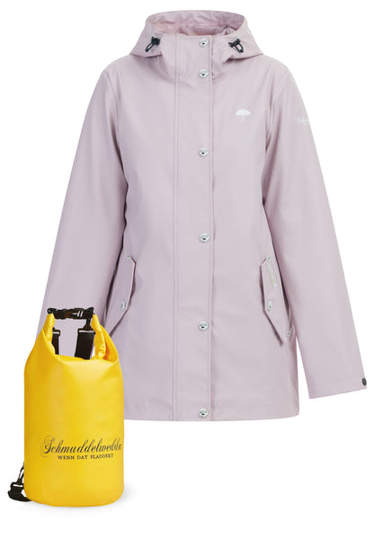 Schmuddelwedda Women's REGENJACKE + Tagesrucksack - SET