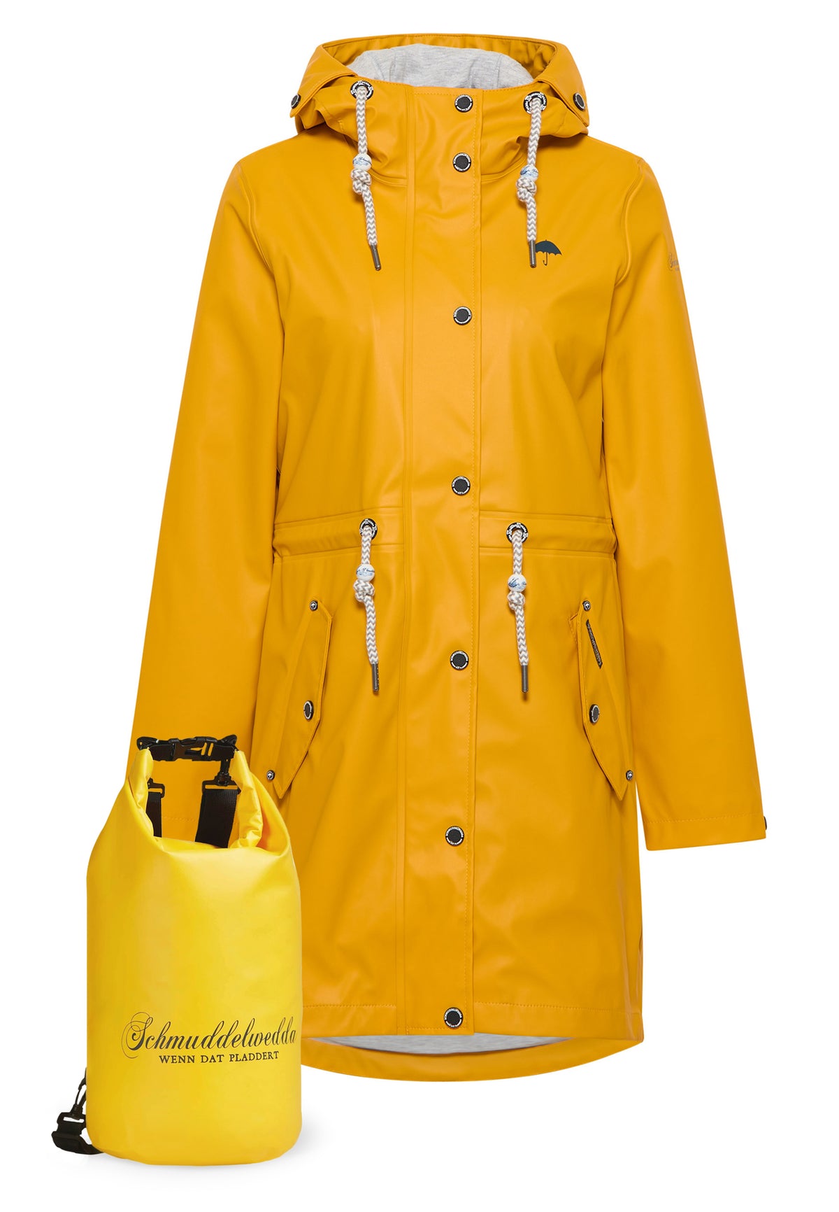 Schmuddelwedda Damen Parka + Tagesrucksack - SET