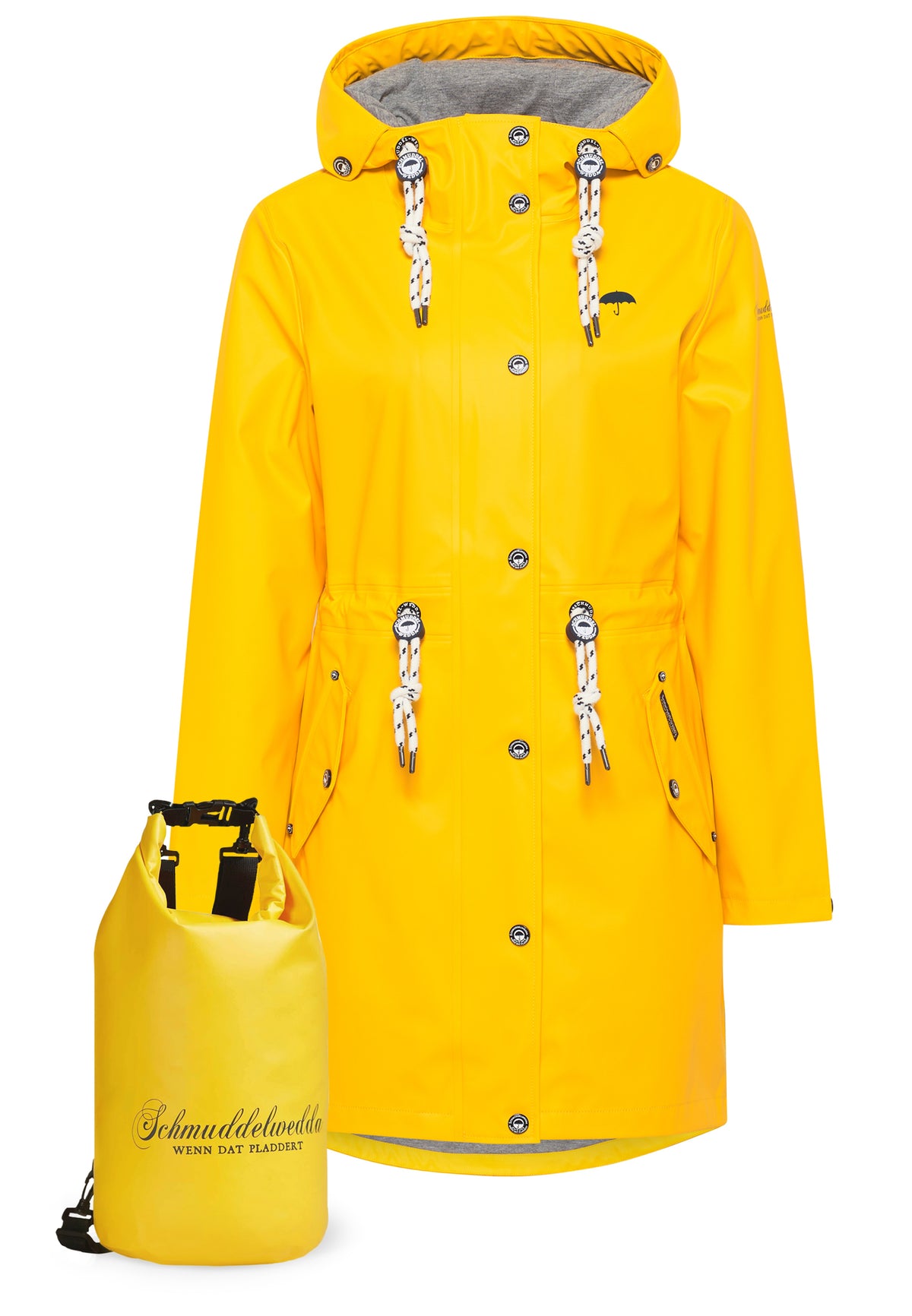 Schmuddelwedda Damen Parka + Tagesrucksack - SET