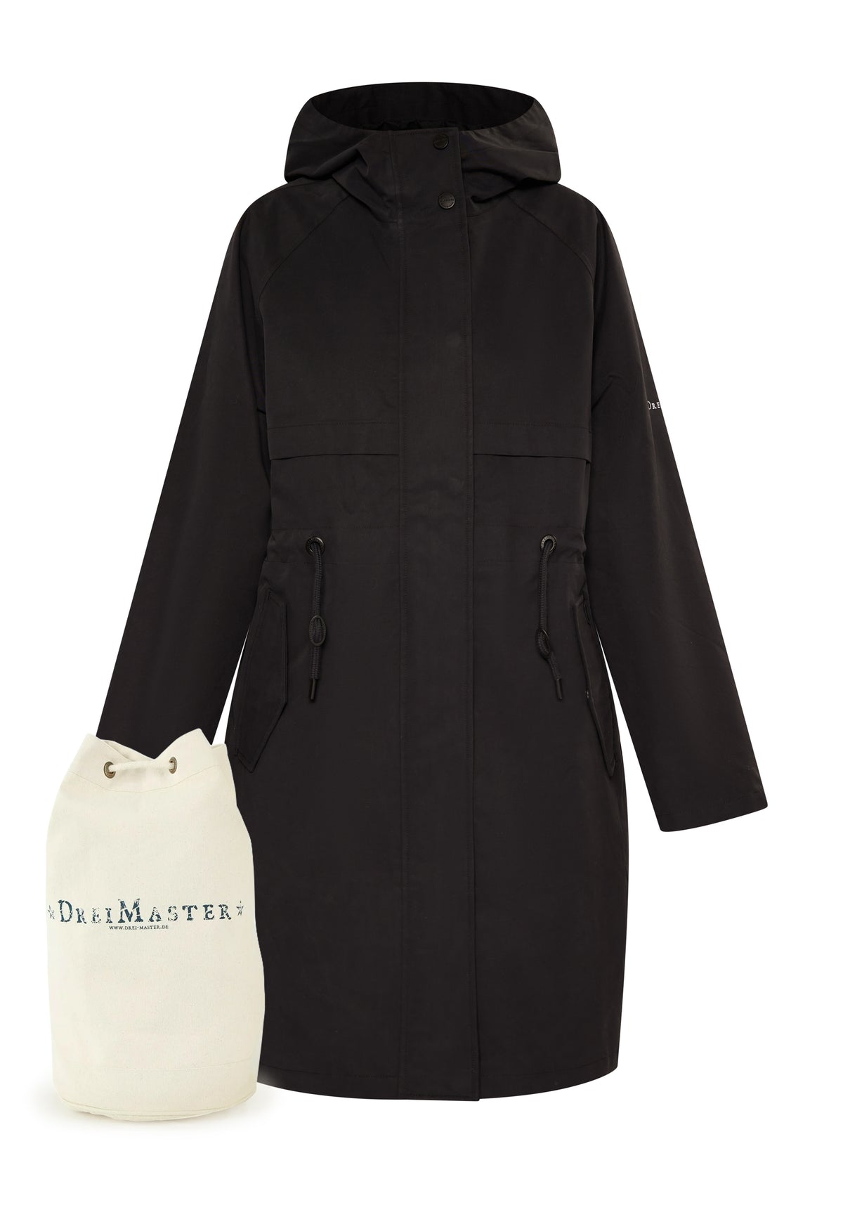 DreiMaster Klassik Women's Mantel + Shopping Bag - SET