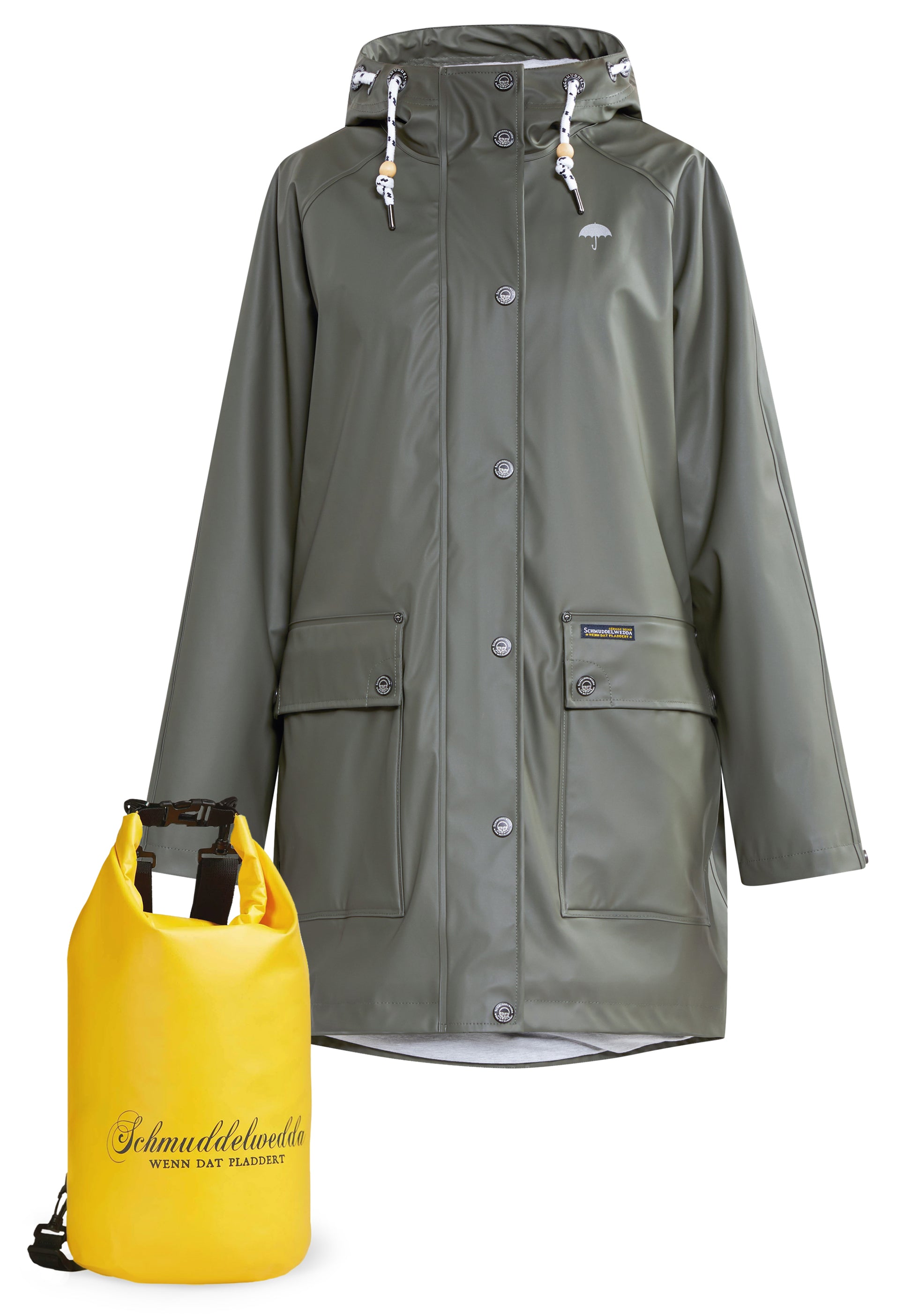 Schmuddelwedda Women's Coat + Daypack Set Schmuddelwedda