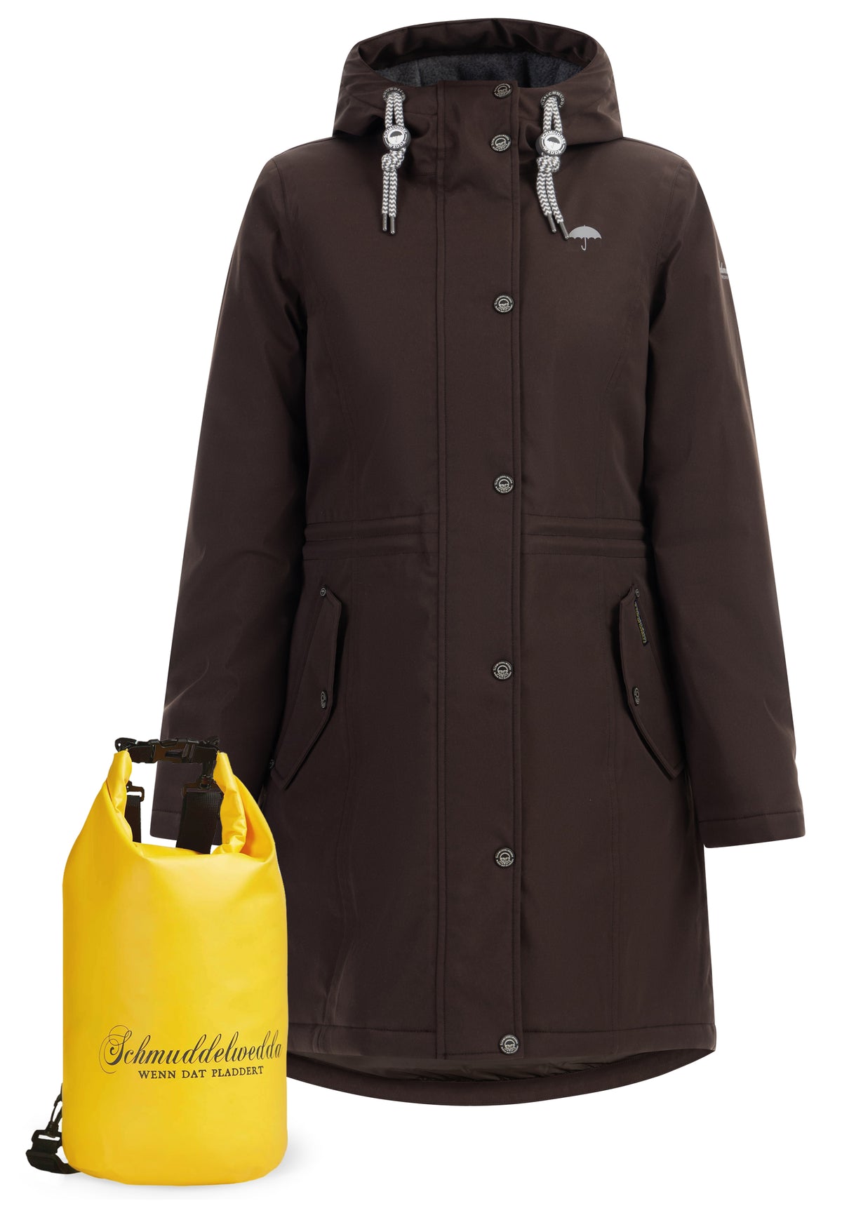 Schmuddelwedda Women's Parka + Tagesrucksack - SET