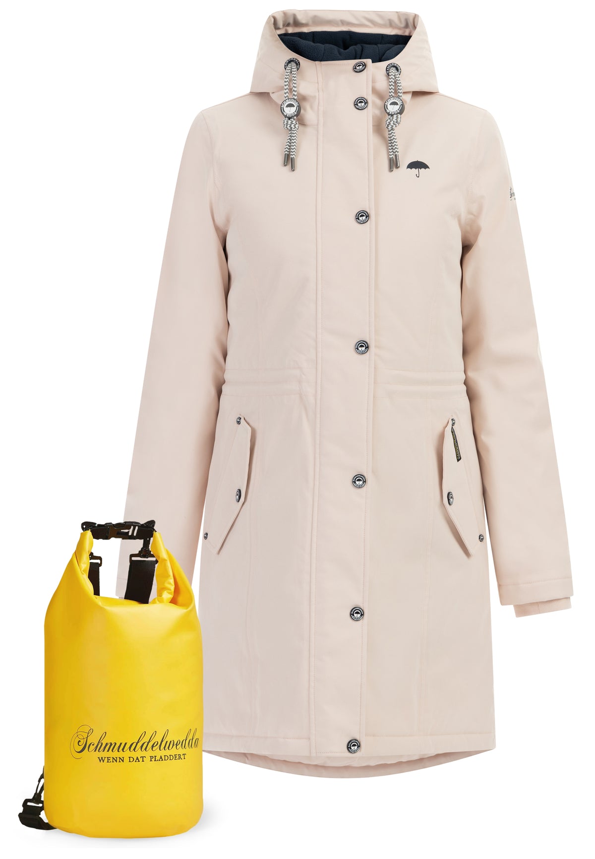 Schmuddelwedda Women's Parka + Tagesrucksack - SET