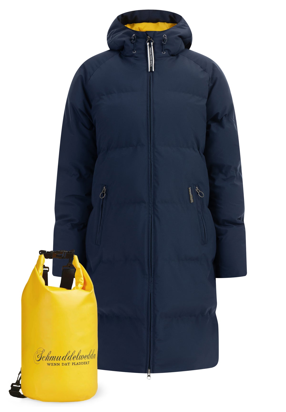 Schmuddelwedda Women's Mantel + Tagesrucksack - SET